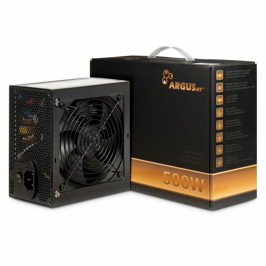 INTER-TECH - Argus BPS-500 - strømforsyning - 500 watt