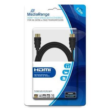 MediaRange Hdmi Cable 3 M Hdmi Type A (MRCS157)