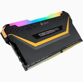 CORSAIR Vengeance RGB PRO 16GB (2-KIT) DDR4 3200MHz CL16 TUF Black (CMW16GX4M2E3200C16-TUF)