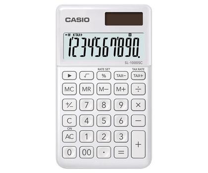 CASIO Calculator Pocket Basic White (SL-1000SC-WE)