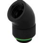 CORSAIR Fitting (adapter),XF Adapter 2-pack (45° Angled rotary_ black)