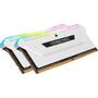 CORSAIR DDR4 16GB 2x8GB 3200MHz DIMM CL16 VENGEANCE RGB Pro SL White 1.35V XMP 2.0