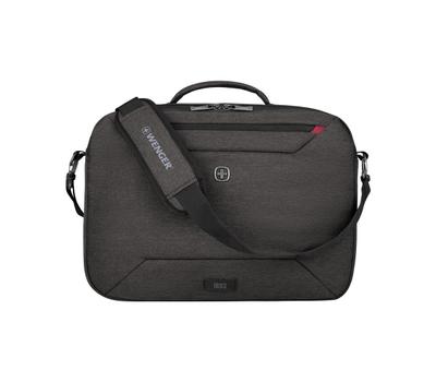WENGER / SWISS GEAR MX Commute Laptop Bag incl. Backpack Straps 16  grey (611640)