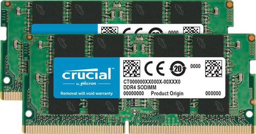CRUCIAL 16GB Kit 8GBx2 DDR4-2666 SODIMM (CT2K8G4SFRA266)