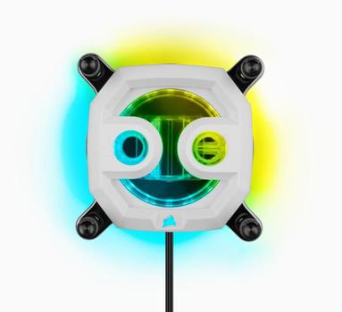 CORSAIR CPU Water Block XC7 RGB PRO (1700/ 1200/ AM4) - White (CX-9010016-WW)