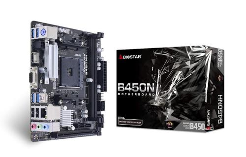 BIOSTAR Motherboard Amd B450 Socket  (B450NH)