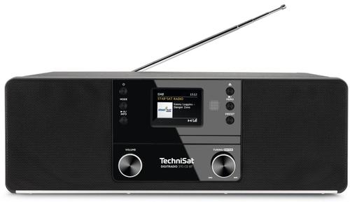 TECHNISAT DigitRadio 370 CD BT Forstærker DAB radio Cd / MP3-afspiller Digital afspiller Radio Bluetooth-audiomodtager (0000/3948)