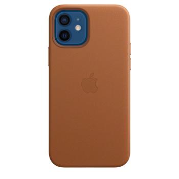 APPLE Skinndeksel 12/12 Pro, Lærbrun Deksel til iPhone 12/12 Pro m/MagSafe (MHKF3ZM/A)