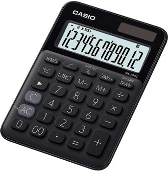 CASIO Calculator Desktop Basic Black (MS-20UC-BK)