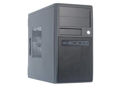 CHIEFTEC Computer Case Mini Tower Black (CT-04B-OP)