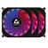 CHIEFTEC CF-3012-RGB  3 x RGB case fan - 120x120x25mm -  6 pin
