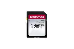 Transcend 340S - flashminnekort - 128 GB - SDXC UHS-I