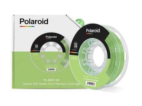 POLAROID 250g Deluxe Silk PLA Filament Green (PL-8407-00)