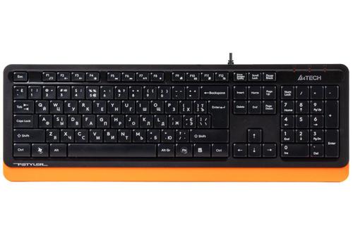 A4TECH Fk10 Keyboard Usb Orange (A4TKLA46451)