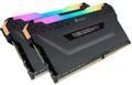 CORSAIR 16GB (2 x 8 GB) DDR4 3600MHz CL20 Vengeance RGB PRO Black