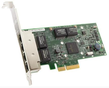 BROADCOM BCM5719-4P - Nätverksadapter - PCIe 2.0 x4 låg profil - Gigabit Ethernet x 4 (BCM95719A1904AC)