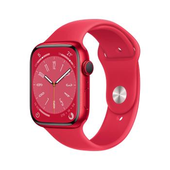 APPLE Watch 8 GPS 45mm Alu (PRODUCT)RED/ RED Sport Band (MNP43FD/A)