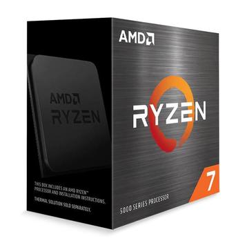 AMD Ryzen 7 5800X 3.8GHz-4.7GHz 8 kjerner, 16 tråder, AM4, PCIe 4.0, 32MB cache, 105W, boks uten kjøler (100-100000063WOF)