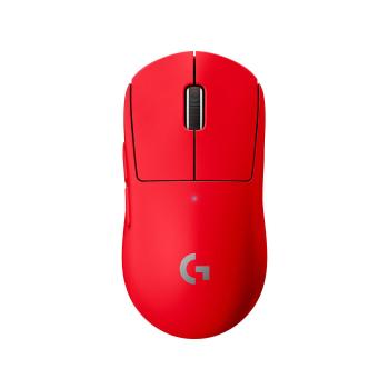 Logitech G PRO X SUPERLIGHT - mus - 2.4 GHz - rød (910-006784)