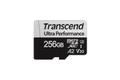 TRANSCEND 256GB microSD w/ adapter UHS-I U3 A2