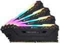 CORSAIR 64GB (4 x 16 GB) DDR4 3200MHz CL16 Vengeance RGB PRO Svart