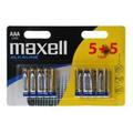 MAXELL batterier, AAA (LR03), Alkaline, 1,5V, 10-pack