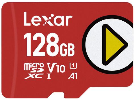 LEXAR microSDXC Card 128GB PLAY 1066x UHS-I U3 up to 150MB/s (LMSPLAY128G-BNNNG)