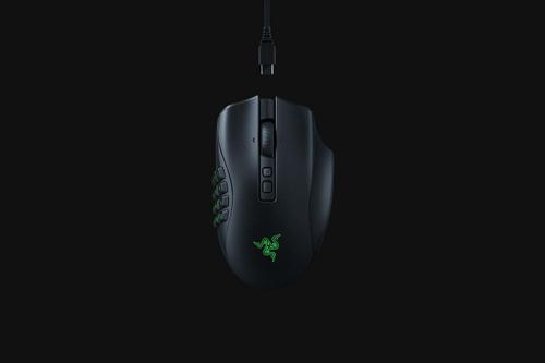 RAZER NAGA V2 PRO Kablet, Tr?dl?s 30,000dpi Mus Svart (RZ01-04400100-R3G1)