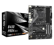 ASROCK B450 Pro4 R2.0 Amd B450 