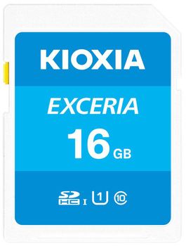 KIOXIA Exceria SDHC 16GB Class 10 UHS-1 (LNEX1L016GG4)