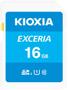 KIOXIA Exceria SDHC 16GB Class 10 UHS-1