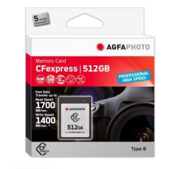 AGFAPHOTO CFexpress 512GB Professional High Speed (10442)