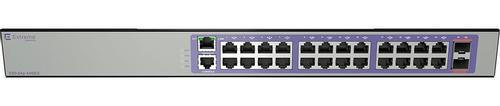 Extreme Networks ExtremeSwitching 220-24P-10GE2,  24x1GbE RJ45, PoE+ (185W), 2x10GbE SFP+, Fixed PSU, L2 (16563)