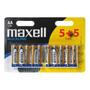MAXELL LR6 batteri - 10 x AA type -