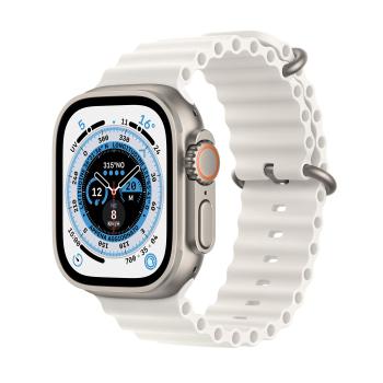 APPLE Watch Ultra 49 Ti White Ob (MNHF3DH/A)