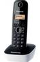 PANASONIC Cordless KX-TG1611FXW Black/White, Caller ID, Phonebook capacity 50 entries, Built-in display, Wireless connection,