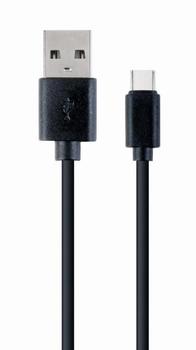 GEMBIRD USB 2.0 AM to Type-C cable (AM/CM), 1m, black (CC-USB2-AMCM-1M)