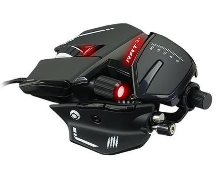 MAD CATZ R.A.T.8 Optisk Kabling Sort  (MR05DCINBL000-0)