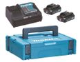 MAKITA Energy Kit 197658-5 2x BL1021B + DC10SB