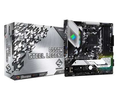 ASROCK B550M Steel Legend Amd B550  (90-MXBCU0-A0UAYZ)