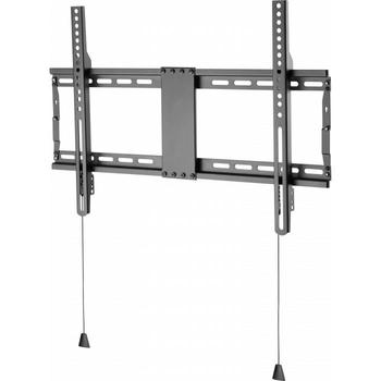 VISION Value Display Wall Mount - LIFETIME WARRANTY - fits large flat-panel display 37-70" with VESA sizes up to 600 x 400 - latches in place - lockable - non-tilting - SWL 60 kg / 132 lb - black (VFM-W6X4V/2)