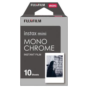 FUJI Instax Mini Monochrome - Sort/hvid film til umiddelbar billedfremstilling (instant film) - instax mini - ISO 800 - 10 optagelser (70100137913)