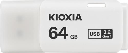 KIOXIA TransMemory U301 64GB USB 3.2 Gen 1 Hvid  (LU301W064G)
