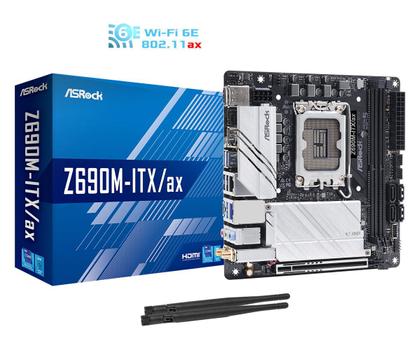 ASROCK Z690M-Itx/ Ax Intel Z690 Lga  (90-MXBHY0-A0UAYZ)