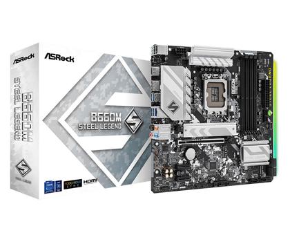 ASROCK B660M STEEL LEGEND 1700 SOCKET 4 DDR4 CPNT (90-MXBH30-A0UAYZ)