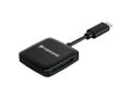 TRANSCEND RDC3 Cardreader SD/microSD USB-C 3.2 gen1 Black