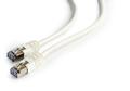GEMBIRD Cablexpert CAT 6 Kabel med folie og kobberfletning (FTP) 2m Patchkabel Hvid