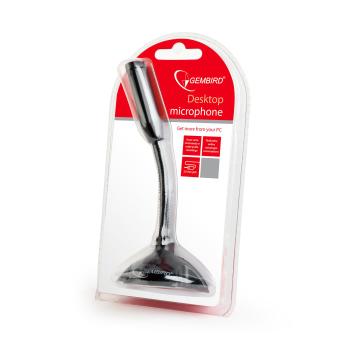 GEMBIRD MIC-D-02 Mikrofon Kabling -62dB Omni-directional Sort (MIC-D-02)