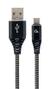 GEMBIRD Cablexpert Premium USB 2.0 USB Type-C kabel 2m Sort Hvid