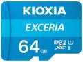 Kioxia EXERCIA MicroSDXC/SDXC - 64GB